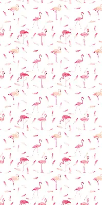 Unutarnja prozorska rolo zavjesa Flamingosi i njihovo perje