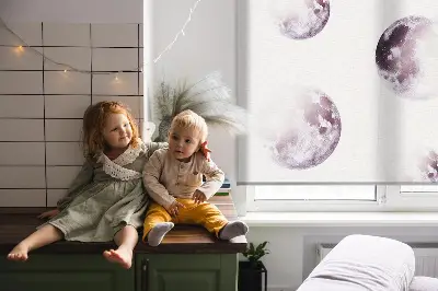 Unutarnja rolo zavjesa Sivi planeti