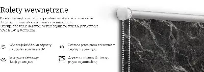 Unutarnja rolo zavjesa za prozor Mramor