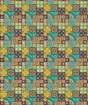 Unutarnja prozorska rolo zavjesa Šarena mandala