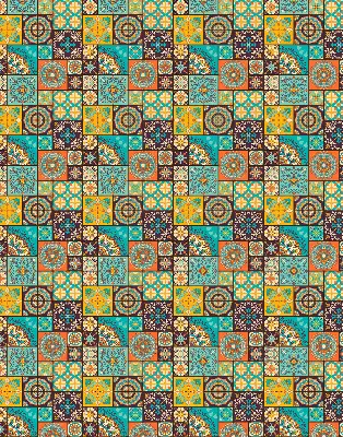 Unutarnja prozorska rolo zavjesa Šarena mandala