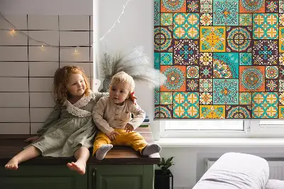 Unutarnja prozorska rolo zavjesa Šarena mandala