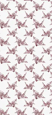 Unutarnja rolo zavjesa za prozor Origami labudovi