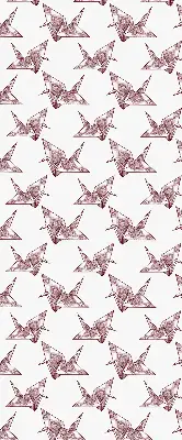 Unutarnja rolo zavjesa za prozor Origami labudovi