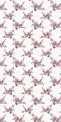 Unutarnja rolo zavjesa za prozor Origami labudovi