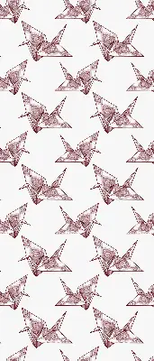 Unutarnja rolo zavjesa za prozor Origami labudovi