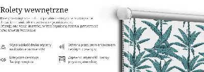 Rolo zavjesa za prozor Palmino lišće