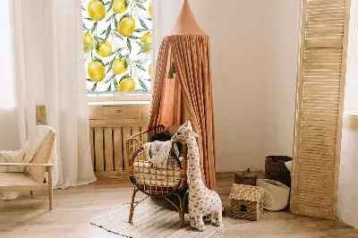 Platnena rolo zavjesa Limuni