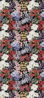 Platnena rolo zavjesa Šareno cvijeće