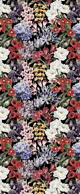 Platnena rolo zavjesa Šareno cvijeće