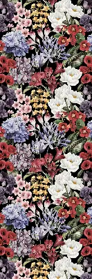 Platnena rolo zavjesa Šareno cvijeće