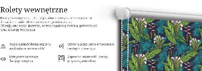 Rolo zavjesa za prozor Egzotične biljke