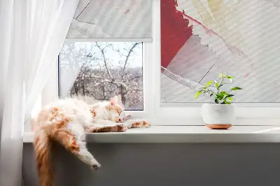 Platnena rolo zavjesa Oslikana slika