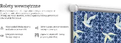 Unutarnja rolo zavjesa za prozor Čaplje
