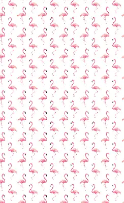 Unutarnja rolo zavjesa za prozor Flamingosi