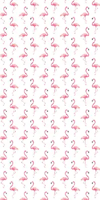 Unutarnja rolo zavjesa za prozor Flamingosi