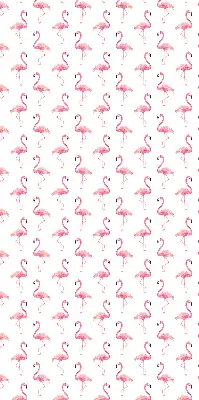 Unutarnja rolo zavjesa za prozor Flamingosi
