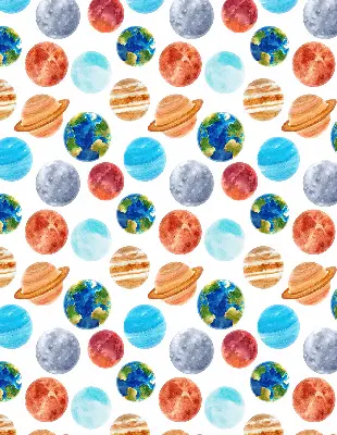 Rolo zavjesa za prozor Planeti