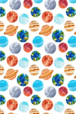 Rolo zavjesa za prozor Planeti