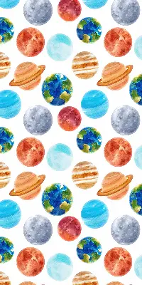 Rolo zavjesa za prozor Planeti