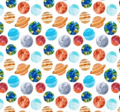 Rolo zavjesa za prozor Planeti