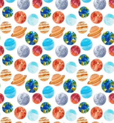 Rolo zavjesa za prozor Planeti
