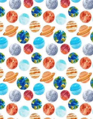 Rolo zavjesa za prozor Planeti