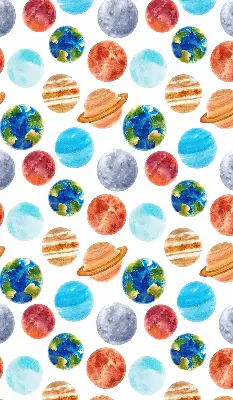 Rolo zavjesa za prozor Planeti