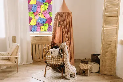 Unutarnja rolo zavjesa Šarene mačke