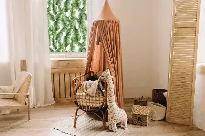 Platnena rolo zavjesa Lišće