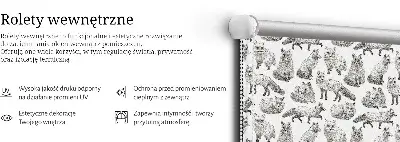 Unutarnja rolo zavjesa Sive lisice