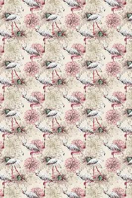 Rolo zavjesa za prozor Bijeli flamingosi