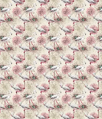 Rolo zavjesa za prozor Bijeli flamingosi