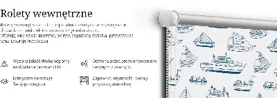 Rolo zavjesa za prozor Brodovi