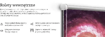Platnena rolo zavjesa Galaksija