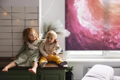 Platnena rolo zavjesa Galaksija