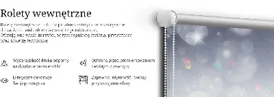 Platnena rolo zavjesa Dijamanti