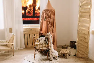 Rolo zavjesa za prozor Kamin