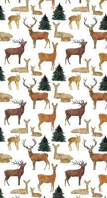 Unutarnja rolo zavjesa Jeleni i srne