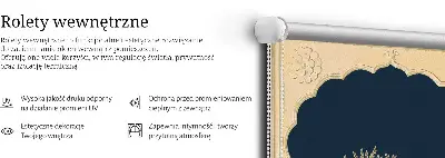Rolo zavjesa za balkonska vrata Vrt