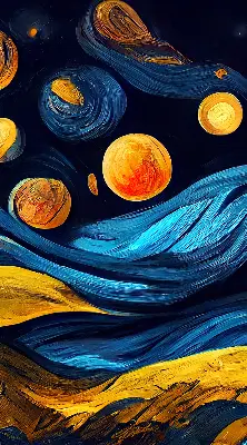 Platnena rolo zavjesa Planeti