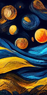Platnena rolo zavjesa Planeti