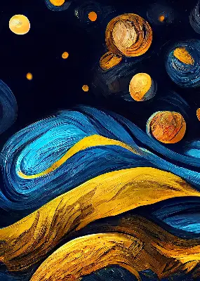 Platnena rolo zavjesa Planeti