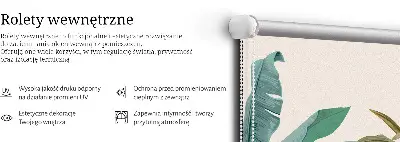 Platnena rolo zavjesa Šareno lišće