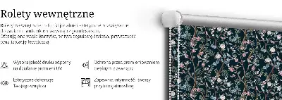 Rolo zavjesa za prozor Cvjetne vinove loze