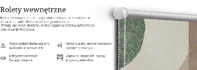 Unutarnja rolo zavjesa Apstrakcija
