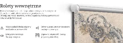 Unutarnja rolo zavjesa za prozor Starinske ptice