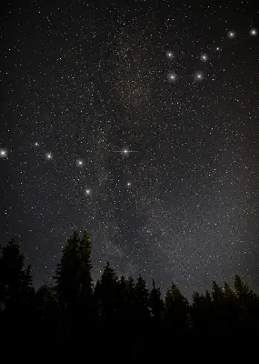 Unutarnja rolo zavjesa Zvijezde na nebu