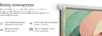 Unutarnja rolo zavjesa Apstrakcija