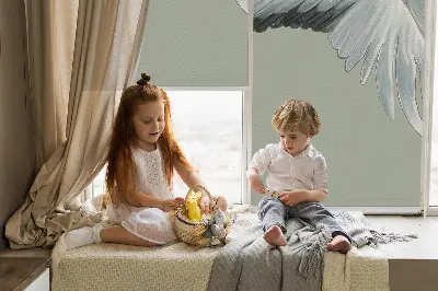 Unutarnja rolo zavjesa za prozor Ždral u letu